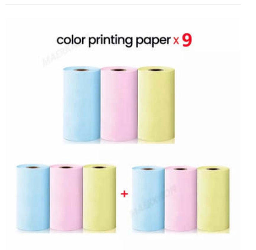 Portable Mini Thermal Label Printer Home Photo Printer Student Wrong Question Printer Bluetooth-Compatible Mini Label Printer Price Tag