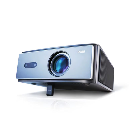 AI Off-Axis&E-Stand  C4 PRO 1080P Projector Full HD 4K 1200ANSI Projectors Video Smart TV for Home 32GB Movie Theater Beamer