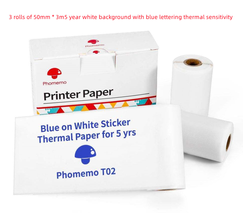 Portable Mini Thermal Label Printer Home Photo Printer Student Wrong Question Printer Bluetooth-Compatible Mini Label Printer Price Tag