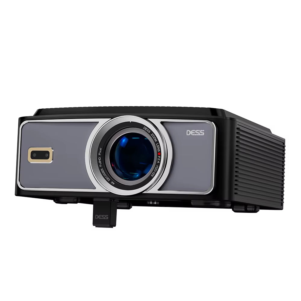 AI Off-Axis&E-Stand  C4 PRO 1080P Projector Full HD 4K 1200ANSI Projectors Video Smart TV for Home 32GB Movie Theater Beamer