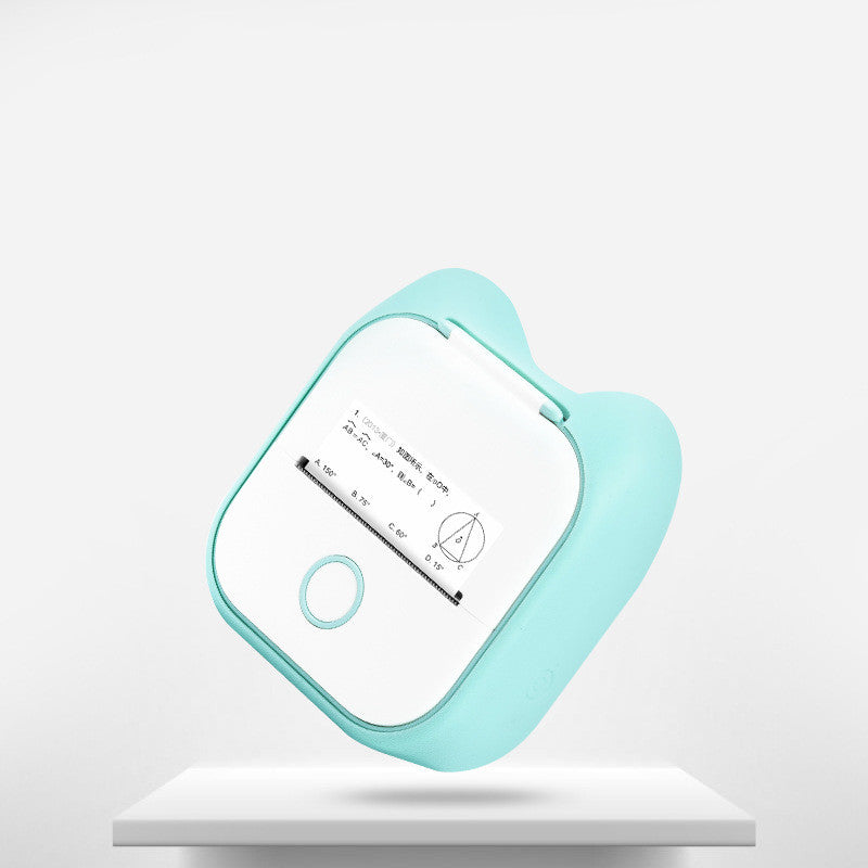 Portable Mini Thermal Label Printer Home Photo Printer Student Wrong Question Printer Bluetooth-Compatible Mini Label Printer Price Tag