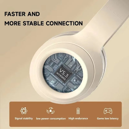 Xiaomi  Wireless Bluetooth Headphones Foldable Sports Headphones Over-Ear Headphones Noise Cancelling Long Battery Life