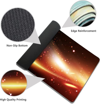 Purple Marble Mouse Pad XXL Large Mouse Pad for Desk 35X15.7X0.12 Inch Desk Mat Gaming Mouse Pad (Purple)