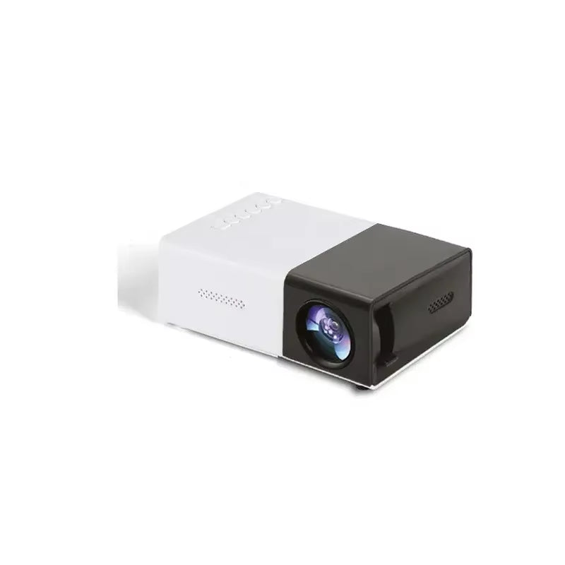 YG300 HD Mini Projector Portable 3D ,With Remote Control Kids Gift Birthday Gift Easy to Carry/Outdoor Camping/Home Theater/