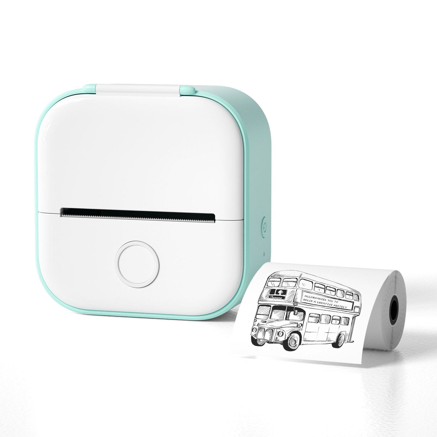 Portable Mini Thermal Label Printer Home Photo Printer Student Wrong Question Printer Bluetooth-Compatible Mini Label Printer Price Tag